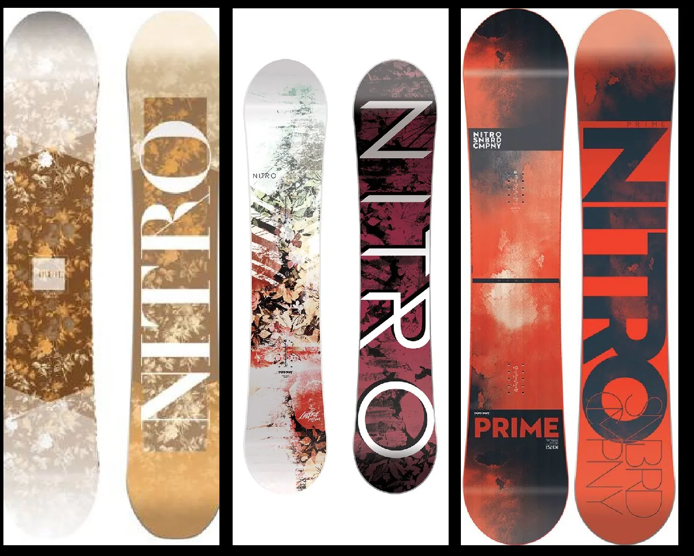 Nitro snowboard set